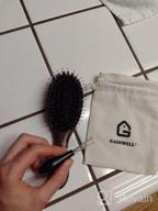 img 1 attached to Compact And Efficient: Discover The GAINWELL Small Hair Brush review by Andrew Agarwal