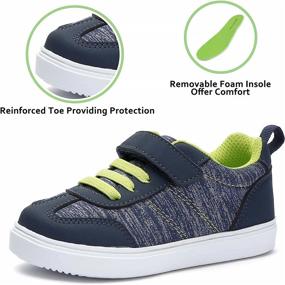 img 1 attached to 👟 Skywheel Breathable Sneakers: Stylish Toddler Boys' Shoes with Enhanced Comfort