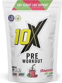 img 1 attached to 10X Athletic Pre Strawberry Lime