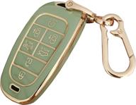 binowen for hyundai key fob case cover interior accessories logo