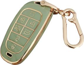 img 4 attached to BINOWEN для Hyundai Key Fob Case Cover