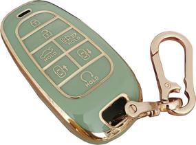 img 3 attached to BINOWEN для Hyundai Key Fob Case Cover