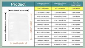 img 2 attached to 2.4X3.5 "Белый передний прозрачный вакуумный пакет с открытым верхом 2.8Mil Термосвариваемые пакеты для пакетов для хранения пищевых продуктов, мини-образцы с надрезами (1000 штук)