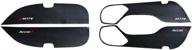 🚗 honda accord 10th: door anti-kick pad – leather carbon fiber sticker for enhanced threshold protection логотип