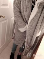 img 1 attached to Get Cozy With TIMSOPHIA'S Soft Animal Bathrobe - Hooded Plush Robes For Women, Perfect Koala-Themed Gift review by Travis Carter