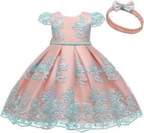 img 1 attached to 👗 Exquisite Communion and Christmas Dresses for Girls at COMISARA Clothing Collection