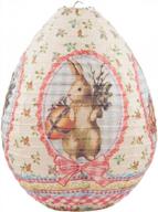получите пасхальное украшение с quasimoon paperlanternstore.com bunny paper lantern логотип