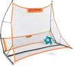 orange and black champro soccer rebounder trainer - boost your skills with ns50 logo