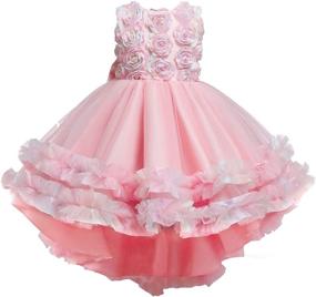 img 4 attached to Gorgeous NNJXD Evening Elegant Princess Wedding Girls' Apparel: Stunning Dresses for memorable occasions