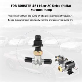 img 3 attached to 🔌 Dracarys 28146 Electric Brake Vacuum Pump Switch Brake Vacuum Booster Electric Vacuum Pump Kit - Brake Vacuum Switch