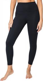img 2 attached to High Waist, Side Pocket Yoga Leggings Without Elastic - Yogalicious Lux Ankle Leggings