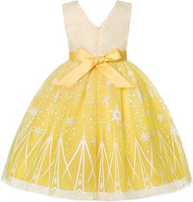 img 3 attached to 👸 Viriber Costumes Birthday Princess Holiday Dresses for Girls' Clothing