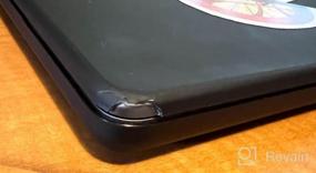 img 6 attached to Новый чехол для MacBook Pro 14 дюймов M2/M1 A2442 2023 2021, выпуск — Batianda Frosted прорезиненный жесткий корпус с крышкой клавиатуры и защитной пленкой для экрана, черный