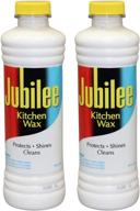 🧼 jubilee kitchen wax (2-pack) – enhance & protect surfaces with easy-to-use liquid furniture polish! ideal for countertops, sinks, tables, chairs, tiles & more (524815pk2) logo