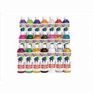 21-pack colorations liquid watercolor paint 8oz bottles - arts & crafts supplies for classrooms logo