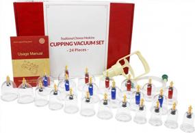 img 3 attached to Experience The Benefits Of EverOne'S Biomagnetic Chinese Cupping Therapy Set With 24 Vacuum Suction Cups