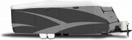 чехол для прицепа dupont tyvek travel adco 34844 designer series, серый/белый, 26 футов 1 дюйм - 28 футов 6 дюймов логотип