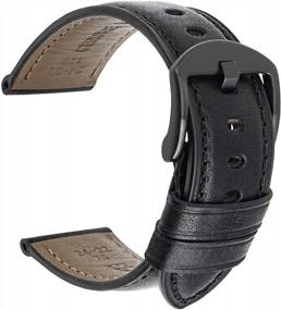 img 4 attached to 👌 Stylish Accessories with Stainless Buckle, made with Genuine Leather