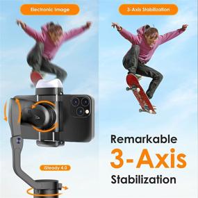 img 3 attached to Stabilizer Smartphone Lightweight ISteady V2