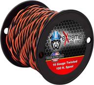 🐾 premium twisted electric dog fence wire: 16 gauge - various lengths логотип
