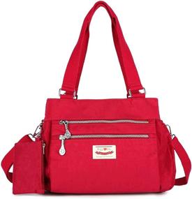 img 4 attached to Crossbody Waterproof Shoulder Messenger Handbag Women's Handbags & Wallets ~ Hobo Bags