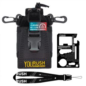 img 3 attached to Baofeng Ham Radio Accessories: YouRUSH Chirp Premium FTDI USB Programming Cable, UV-5R / BF-F8HP / UV-82 Holder & Multitool.