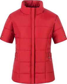 img 4 attached to Chrisuno Womens Lightweight Ladies Outerwear Women's Clothing at Coats, Jackets & Vests