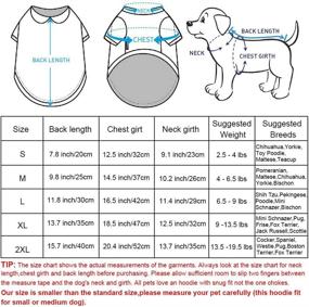 img 3 attached to Blue S Dog Pajamas by 🐶 EastCities - Stylish Puppy Outfit for Small Dogs