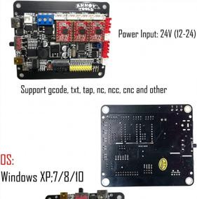 img 2 attached to 3Axis Stepper Motor Double Y Axis GRBL 0.9/1.1 USB CNC Controller Board For Laser Engraver