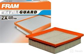 img 2 attached to 🔍 High Performance FRAM Extra Guard Engine Air Filter Replacement, Easy Install for Cadillac and Chevrolet Vehicles - CA11049