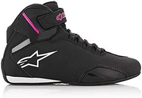 img 4 attached to 👟 Alpinestars Stella Sektor Women's Shoes, Black/Fuchsia, Size 8.5