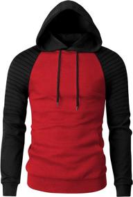 img 4 attached to Conmite Athletic Hoodie Pullover Sweatshirt Men's Clothing good in Active