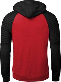 img 2 attached to Conmite Athletic Hoodie Pullover Sweatshirt Men's Clothing good in Active