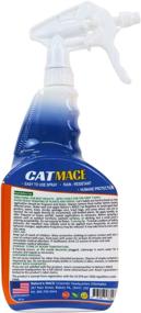 img 3 attached to 🐱 Nature's MACE Cat Repellent: Keep Cats Out of Your Lawn & Garden | 40oz Spray for 1,000 Sq. Ft. | Train Cats to Stay Away from Bushes | Safe Near Children & Plants