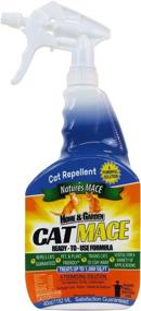 img 4 attached to 🐱 Nature's MACE Cat Repellent: Keep Cats Out of Your Lawn & Garden | 40oz Spray for 1,000 Sq. Ft. | Train Cats to Stay Away from Bushes | Safe Near Children & Plants