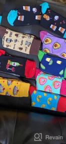 img 8 attached to Милые носки с дизайном животных и еды: BONANGEL Носки маленьких девочек с оригинальными и забавными рисунками - идеальный подарок для девочек!