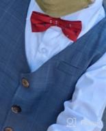 img 1 attached to Stylish Toddler Wedding Gentleman Outfit for Boys - High-Quality Clothing review by Paul Rogger