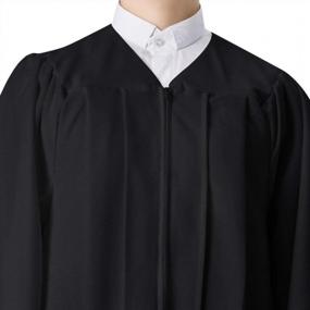img 2 attached to Unisex Matte Choir Robes For Adults | IvyRobes Collection