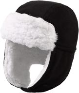 fleece winter beanie trapper earflap girls' accessories : cold weather логотип