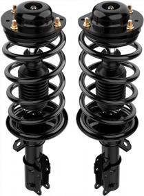 img 4 attached to Enhance Your Drive With AUTOSAVER88 Front Complete Strut And Coil Assemblies For Chevrolet Cobalt, HHR, Pontiac G5, And Pursuit Models