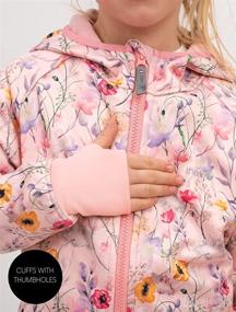 img 2 attached to Therm Girls Jacket Ultra Soft Raincoat Apparel & Accessories Baby Boys best in Clothing