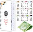 organize your finances with the saveyon deluxe budget clip system - 12 clips & planner included! logo