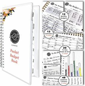 img 1 attached to Organize Your Finances With The Saveyon Deluxe Budget Clip System - 12 Clips & Planner Included!
