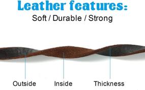 img 3 attached to 🐾 Premium 6 ft Leather Dog Leash for Effective Training & Walking