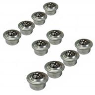 10pcs 5/8" universal base metal ball bearing casters - kangteer ball transfer unit mounted bearing transfer bearings logo