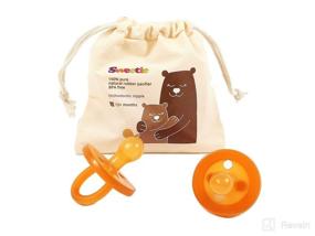 img 3 attached to Sweetie Pacifier Natural Rounded Original Baby Care ~ Pacifiers, Teethers & Teething Relief