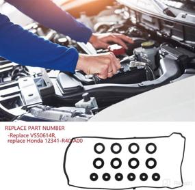 img 1 attached to Valve Cover Gasket VS50614R 12341 R40 A00
