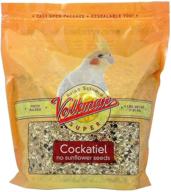🐦 volkman super cockatiel bird food - no sunflower blend logo