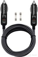 🔌 sccke heavy-duty 20a 14.8ft cigarette lighter charger cord with led indicator and 20a fuse protection logo