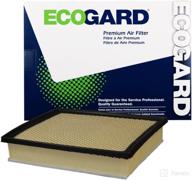 ecogard xa10242 engine air filter - premium fit for toyota tacoma 3.5l (2016-2021), tundra 5.7l (2014-2021), tundra 4.6l (2014-2019), sequoia 5.7l (2014-2021) логотип